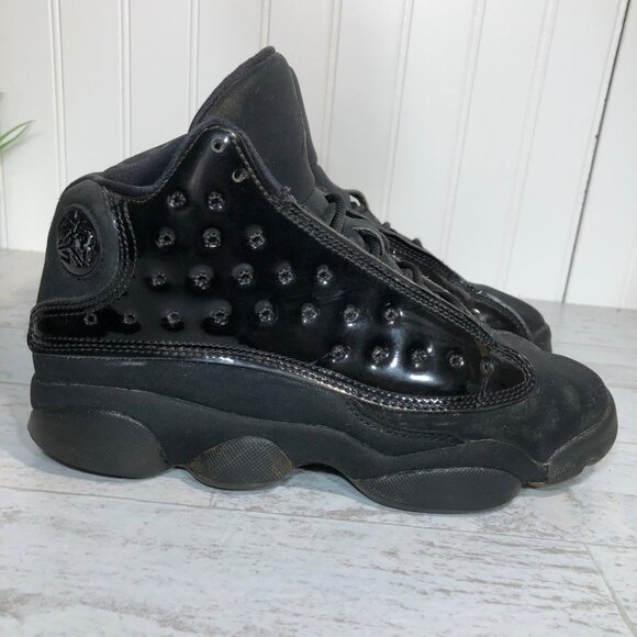 Nike AirJordan‎ Retro 13 Cap & Gown Black Sneakers - Picture 6 of 13